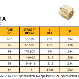 61NTA-10 Tuerca.